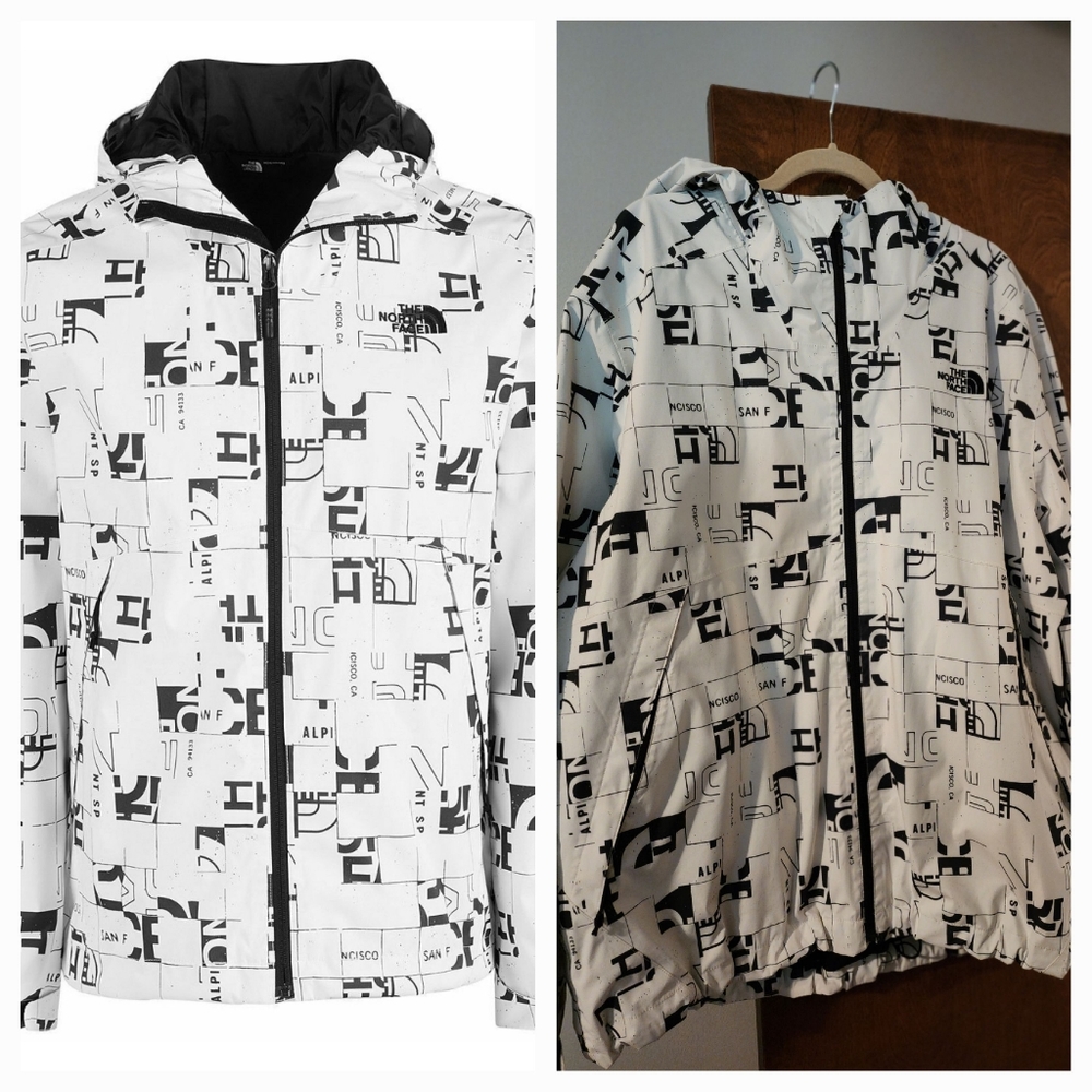 The North Face Men's Broken Grid San Francisco Rain Jacket XL